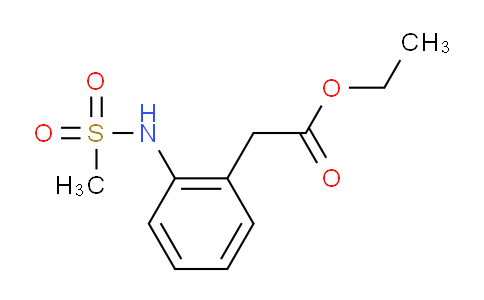 CAS No. 36064-30-9, Ethyl 2-(Methylsulfonamido)phenylacetate