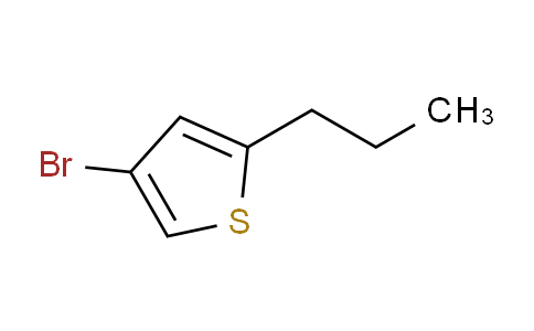 CAS No. 36155-79-0, 4-Bromo-2-propylthiophene