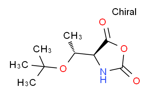 CAS No. 56210-05-0, (S)-4-[(R)-1-(tert-Butoxy)ethyl]oxazolidine-2,5-dione