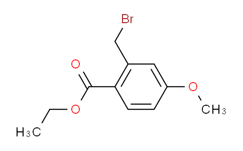 CAS No. 56427-63-5, Ethyl 2-(bromomethyl)-4-methoxybenzoate