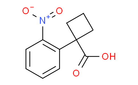 CAS No. 422280-54-4, 1-(2-Nitrophenyl)cyclobutanecarboxylic Acid