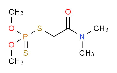 CAS No. 60823-19-0, S-(2-(Dimethylamino)-2-oxoethyl) O,O-dimethyl phosphorodithioate