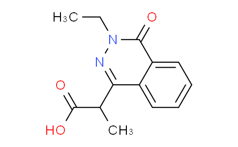 CAS No. 356790-54-0, 2-(3-Ethyl-4-oxo-3,4-dihydrophthalazin-1-yl)propanoic acid
