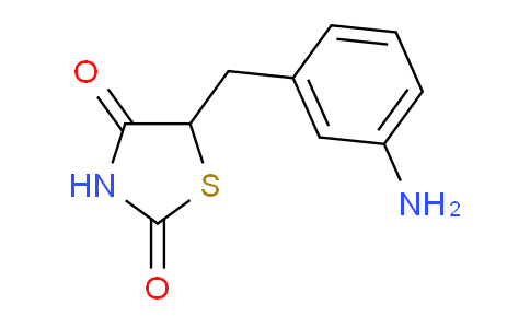 CAS No. 365250-55-1, 5-(3-Aminobenzyl)thiazolidine-2,4-dione