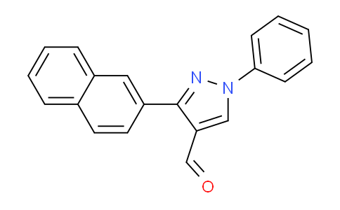 CAS No. 36640-53-6, 3-(2-Naphthyl)-1-phenylpyrazole-4-carbaldehyde
