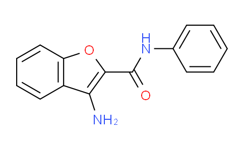 CAS No. 361991-92-6, 3-Amino-N-phenylbenzofuran-2-carboxamide