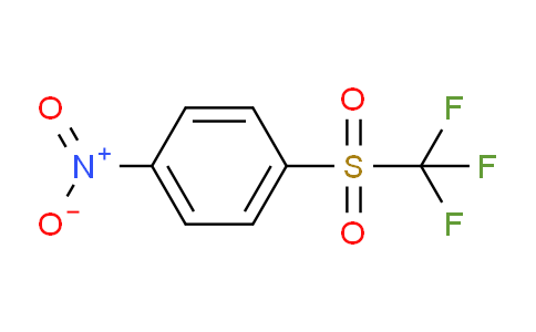 CAS No. 432-87-1, 1-Nitro-4-[(trifluoromethyl)sulfonyl]benzene