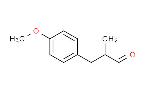 CAS No. 5462-06-6, 3-(4-METHOXYPHENYL)-2-METHYLPROPIONALDEHYDE