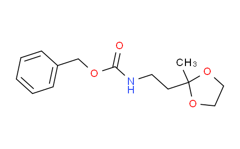 CAS No. 54667-01-5, N-Cbz-2-(2-methyl-1,3-dioxolan-2-yl)ethylamine