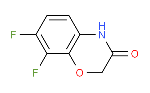CAS No. 560082-52-2, 7,8-Difluoro-2H-benzo[b][1,4]oxazin-3(4H)-one