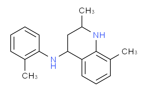 CAS No. 54306-48-8, 2,8-Dimethyl-N-(o-tolyl)-1,2,3,4-tetrahydroquinolin-4-amine