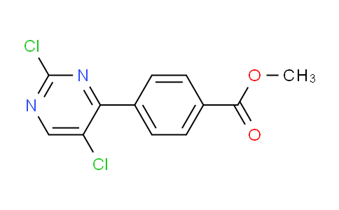 CAS No. 663611-49-2, Methyl 4-(2,5-Dichloro-4-pyrimidinyl)benzoate