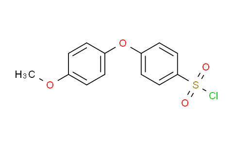 CAS No. 370065-09-1, 4-(4-METHOXYPHENOXY)BENZENESULFONYL CHLORIDE