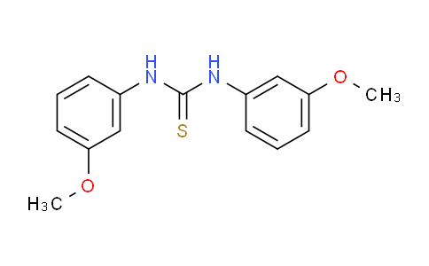 CAS No. 6601-00-9, 1,3-Bis(3-methoxyphenyl)thiourea