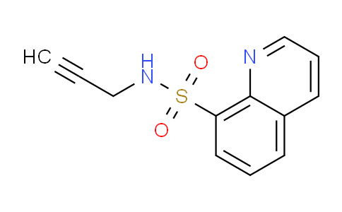 CAS No. 321707-20-4, N-(Prop-2-yn-1-yl)quinoline-8-sulfonamide