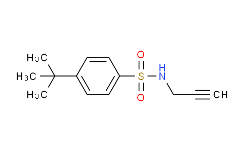 CAS No. 321707-25-9, 4-(tert-Butyl)-N-(prop-2-yn-1-yl)benzenesulfonamide