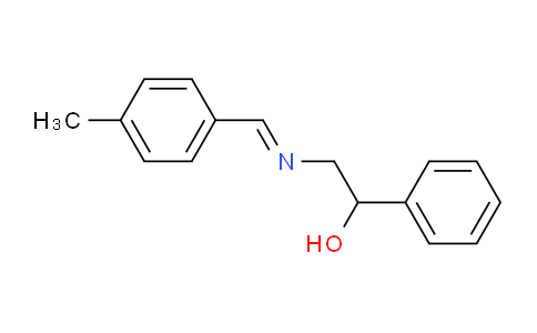 CAS No. 322413-04-7, (E)-2-(4-METHYLBENZYLIDENEAMINO)-1-PHENYLETHANOL