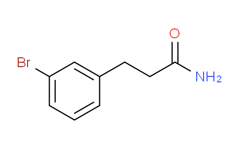 CAS No. 615534-55-9, 3-(3-Bromophenyl)propanamide