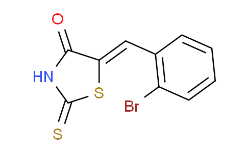 CAS No. 5503-75-3, (Z)-5-(2-Bromobenzylidene)-2-thioxothiazolidin-4-one