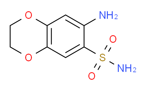 CAS No. 4792-06-7, 7-Amino-2,3-dihydrobenzo[b][1,4]dioxine-6-sulfonamide
