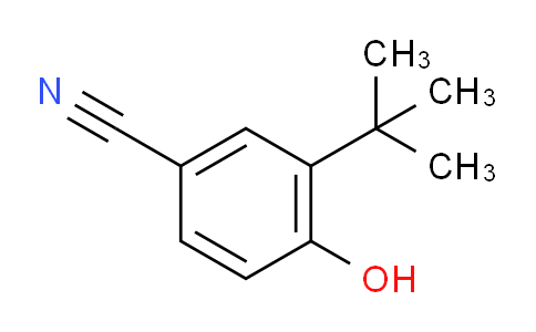 CAS No. 4910-04-7, 3-(tert-Butyl)-4-hydroxybenzonitrile