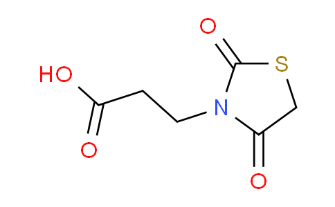 CAS No. 49629-36-9, 3-(2,4-Dioxothiazolidin-3-yl)propanoic acid