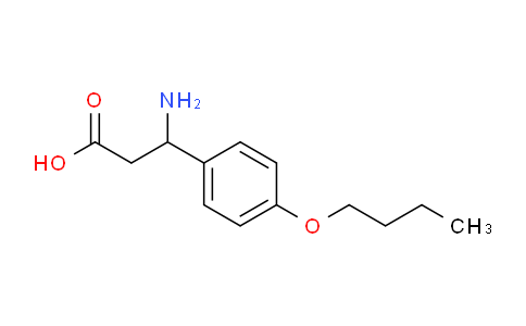 CAS No. 405294-73-7, 3-Amino-3-(4-butoxyphenyl)propanoic Acid