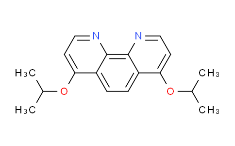 CAS No. 656235-38-0, 4,7-Diisopropoxy-1,10-phenanthroline