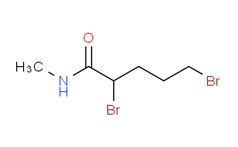 CAS No. 614754-05-1, 2,5-Dibromo-N-methylpentanamide