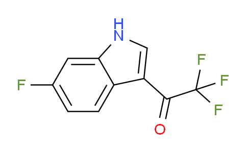 CAS No. 649550-98-1, 2,2,2-Trifluoro-1-(6-fluoro-3-indolyl)ethanone