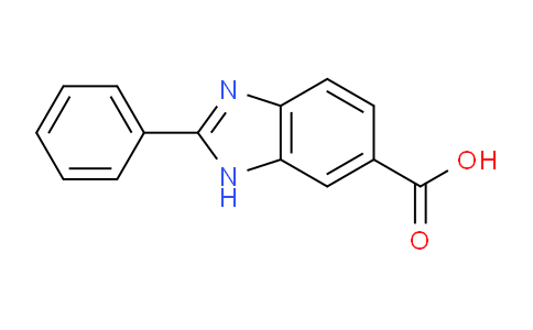 CAS No. 66630-70-4, 2-Phenyl-1H-benzo[d]imidazole-6-carboxylic acid