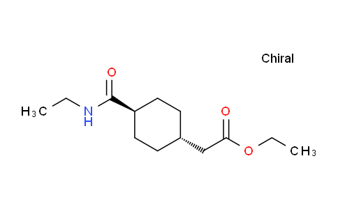 CAS No. 669080-91-5, Ethyl 2-[trans-4-(Ethylcarbamoyl)cyclohexyl]acetate