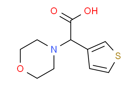 CAS No. 490027-09-3, Morpholin-4-yl-thiophen-3-yl-acetic acid