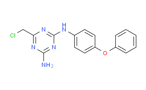 CAS No. 644959-89-7, 6-(Chloromethyl)-N2-(4-phenoxyphenyl)-1,3,5-triazine-2,4-diamine