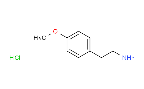 CAS No. 645-58-9, 4-Methoxyphenethylamine HCl