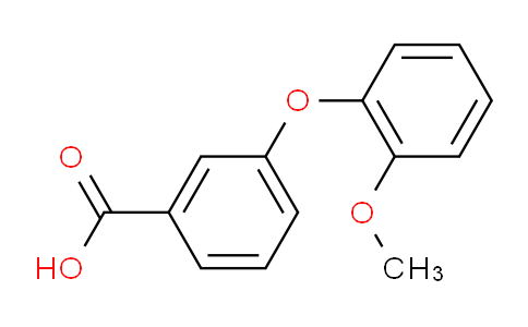 CAS No. 500884-43-5, 3-(2-METHOXYPHENOXY)BENZOIC ACID