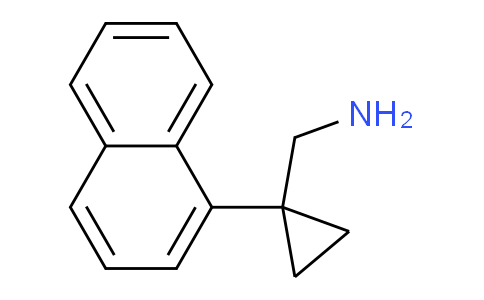 CAS No. 59725-70-1, 1-(1-Naphthyl)cyclopropanemethanamine