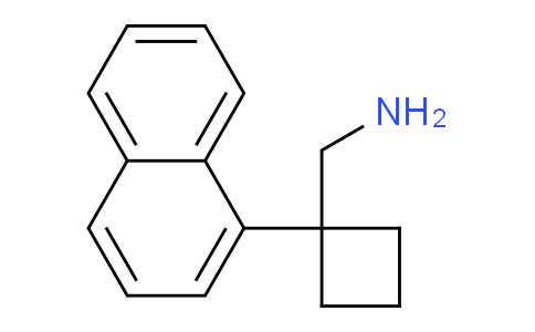 CAS No. 59725-71-2, 1-(1-Naphthyl)cyclobutanemethanamine