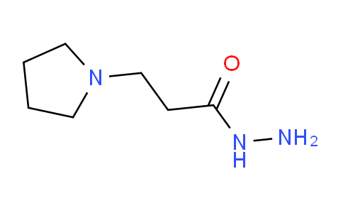 CAS No. 59737-32-5, 3-(Pyrrolidin-1-yl)propanehydrazide