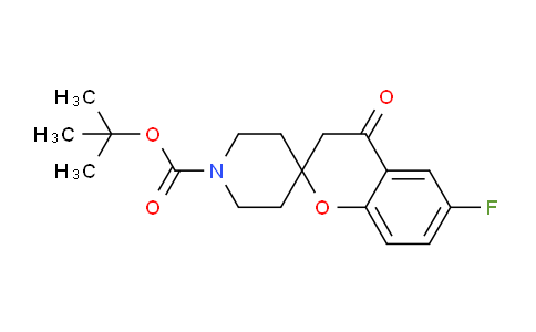 CAS No. 721958-63-0, 1'-BOC-6-FLUORO-4-OXOSPIRO[CHROMAN-2,4'-PIPERIDINE]