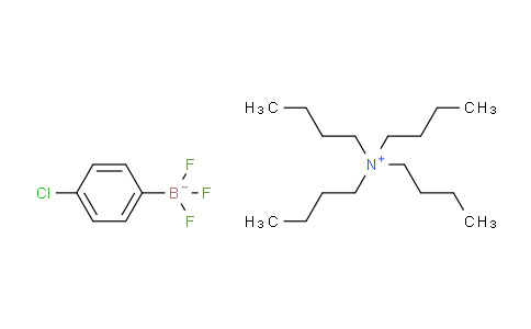 CAS No. 411206-79-6, Tetrabutylammonium 4-chloro-phenyltrifluoroborate