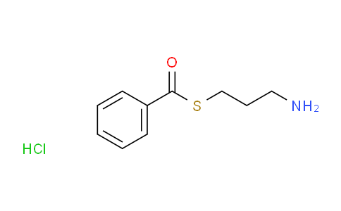 CAS No. 79417-77-9, S-(3-Aminopropyl) benzothioate hydrochloride