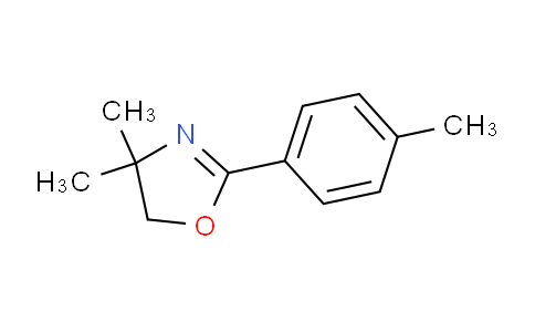 CAS No. 79568-30-2, 4,4-Dimethyl-2-(p-tolyl)-4,5-dihydrooxazole