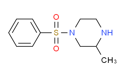 CAS No. 782443-87-2, 1-Benzenesulfonyl-3-methyl-piperazine