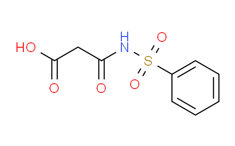 CAS No. 409332-59-8, 3-Oxo-3-(phenylsulfonamido)propionic Acid