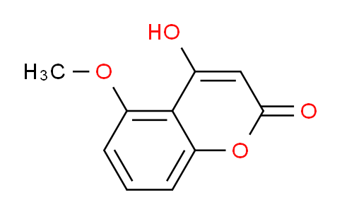CAS No. 53666-76-5, 4-Hydroxy-5-methoxy-2H-chromen-2-one