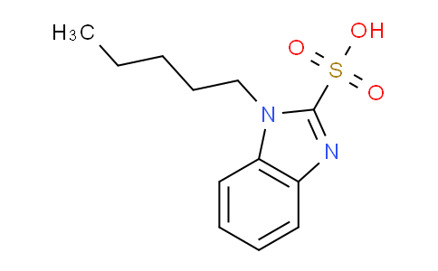 CAS No. 537009-98-6, 1-Pentyl-1H-benzo[d]imidazole-2-sulfonic acid