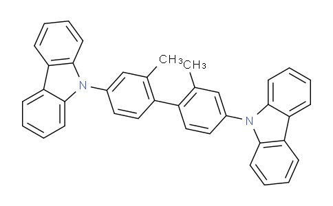 CAS No. 604785-54-8, 9,9'-(2,2'-Dimethyl-[1,1'-biphenyl]-4,4'-diyl)bis(9H-carbazole)