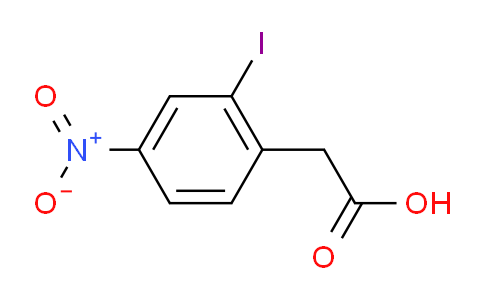 CAS No. 66949-41-5, 2-(2-Iodo-4-nitrophenyl)acetic Acid
