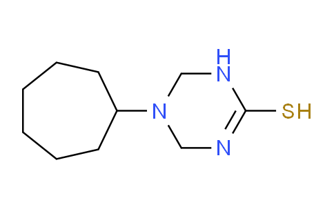 CAS No. 669752-35-6, 5-Cycloheptyl-1,4,5,6-tetrahydro-1,3,5-triazine-2-thiol